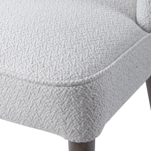 Brie Armless Chair, White, 2 Per Box, Priced Each - durable construction for long-lasting use | Image 6 | InSTYLE Home & Rugs