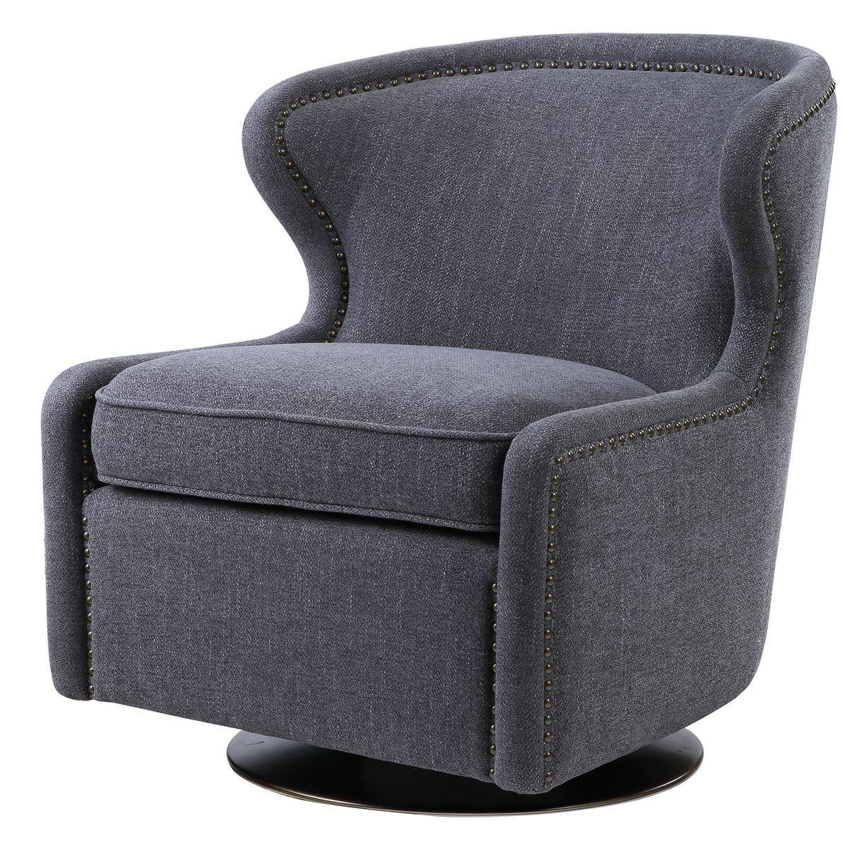 Biscay Swivel Chair - durable construction for long-lasting use | Image 3 | InSTYLE Home & Rugs