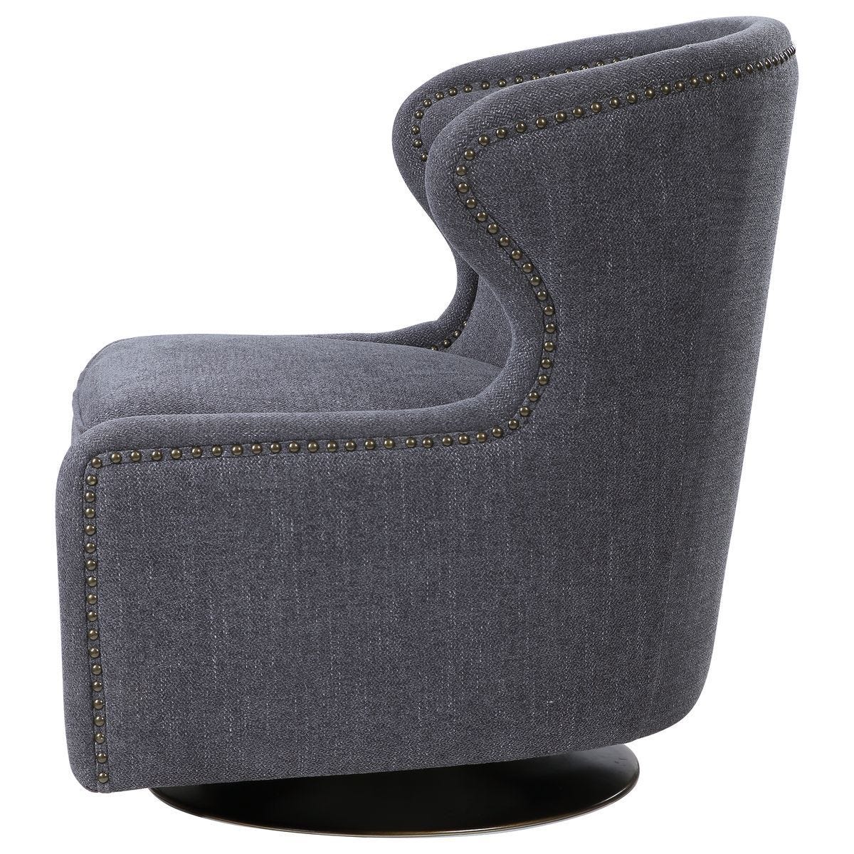 Biscay Swivel Chair - durable construction for long-lasting use | Image 4 | InSTYLE Home & Rugs