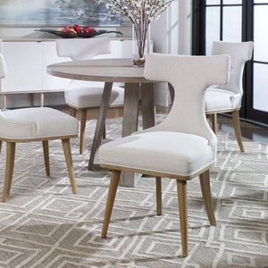 Klismos Accent Chair, 2 Per Box, Priced Each - modern accent chair with comfortable cushioning and sleek design | Image 1 | InSTYLE Home & Rugs