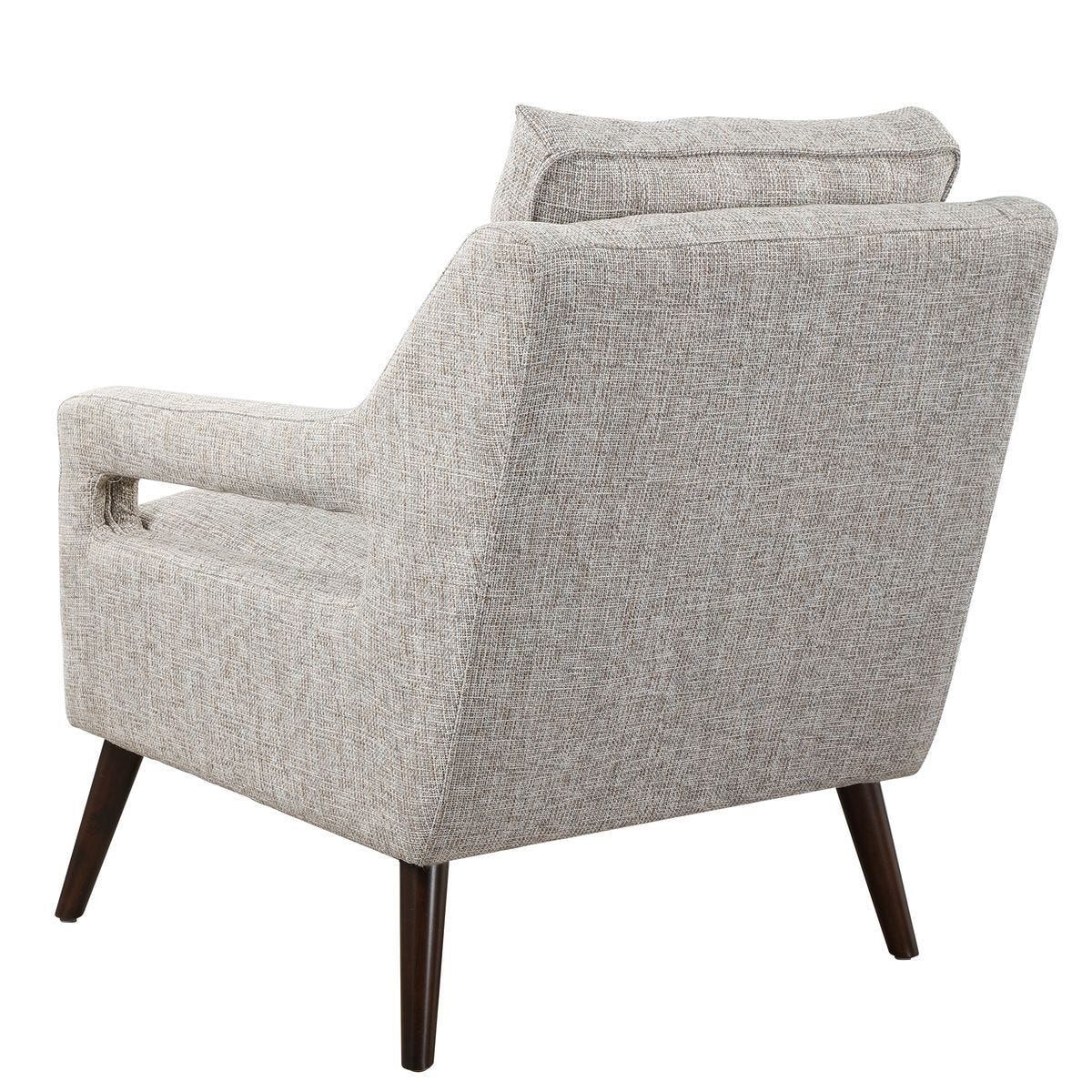 O'Brien Armchair, Stone - cozy armchair for reading and relaxation | Image 5 | InSTYLE Home & Rugs