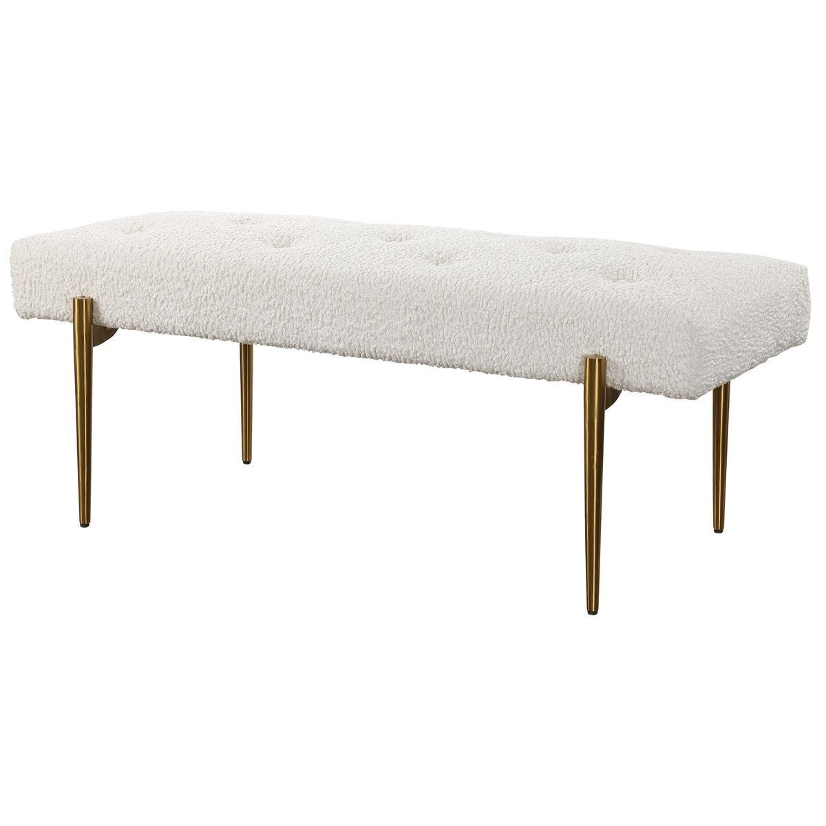Olivier Bench, Natural - stylish bench for any space | Image 4 | InSTYLE Home & Rugs