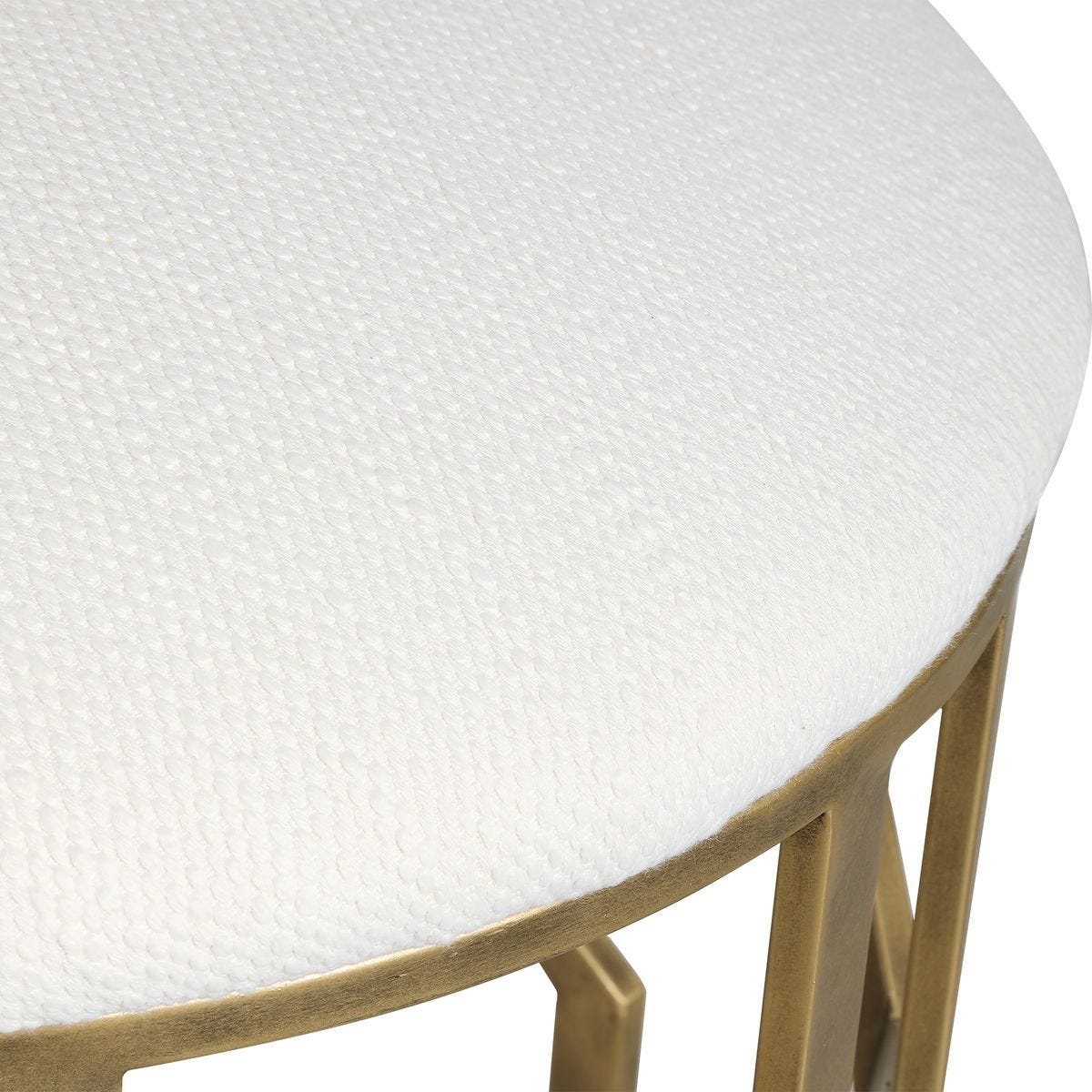 Trellis Accent Stool - compact and stylish design | Image 3 | InSTYLE Home & Rugs