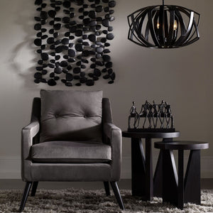 O'Brien Armchair, Gray - modern accent armchair for stylish interiors | Image 7 | InSTYLE Home & Rugs