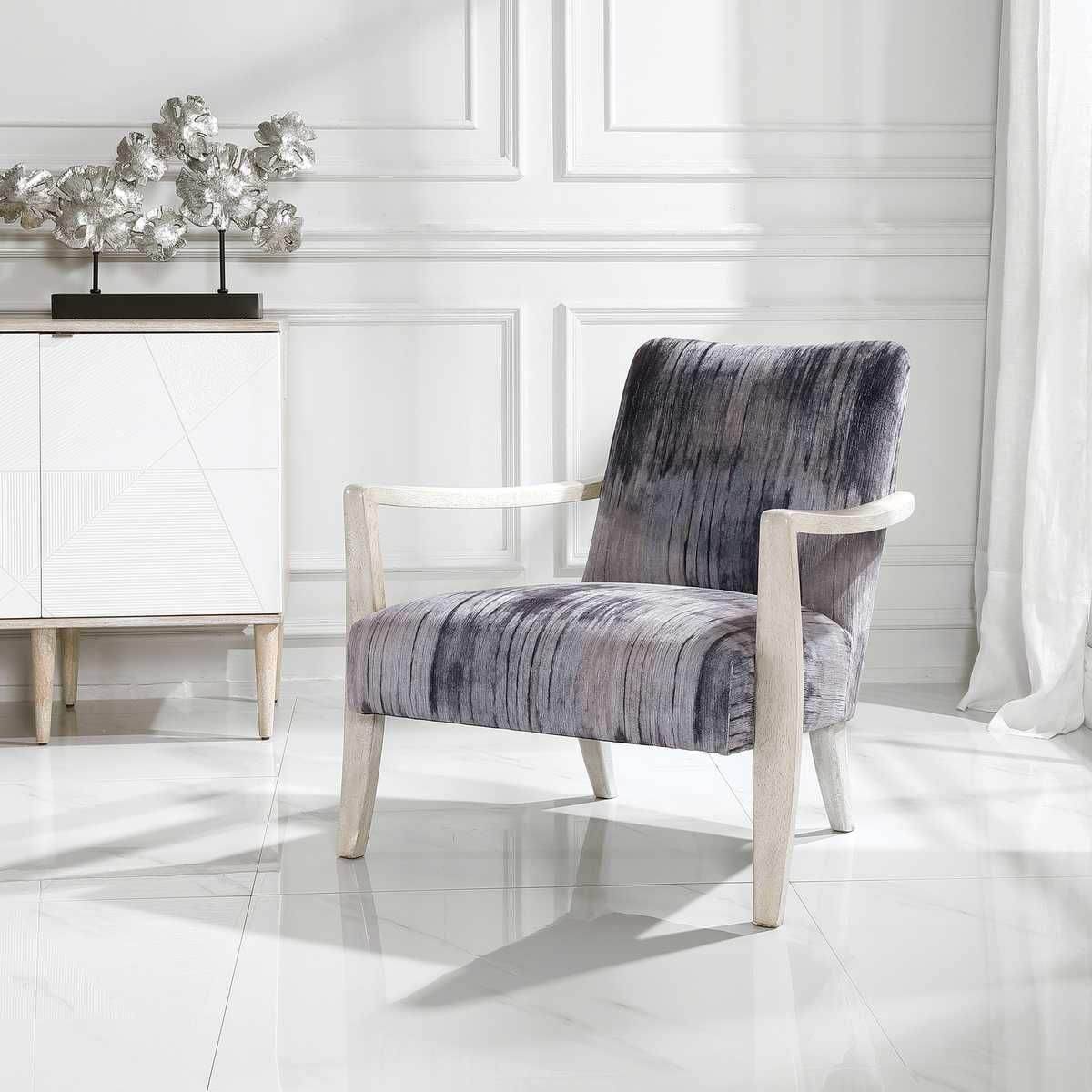 Watercolor Accent Chair - stylish accent chair to elevate your living room decor | Image 1 | InSTYLE Home & Rugs