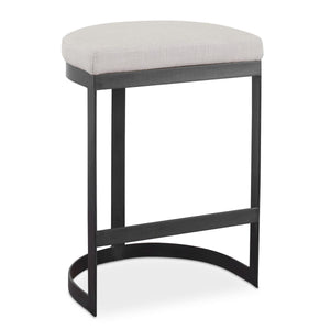 Ivanna Counter Stool, Black - perfect for modern counters | Image 2 | InSTYLE Home & Rugs