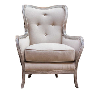 Chalina Armchair - upholstered armchair with padded comfort | Image 5 | InSTYLE Home & Rugs