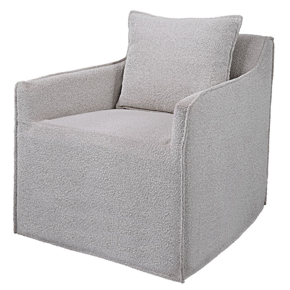 Welland Swivel Chair - durable construction for long-lasting use | Image 3 | InSTYLE Home & Rugs