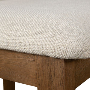 Delano Armless Chair, Walnut, 2 PER BOX, Priced Each - durable construction for long-lasting use | Image 6 | InSTYLE Home & Rugs