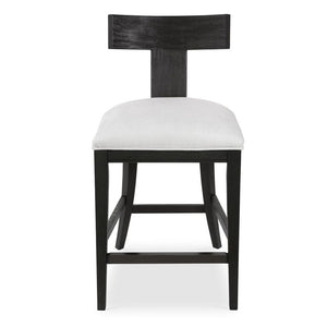 Idris Counter Stool, Charcoal - ergonomic design for comfort | Image 2 | InSTYLE Home & Rugs