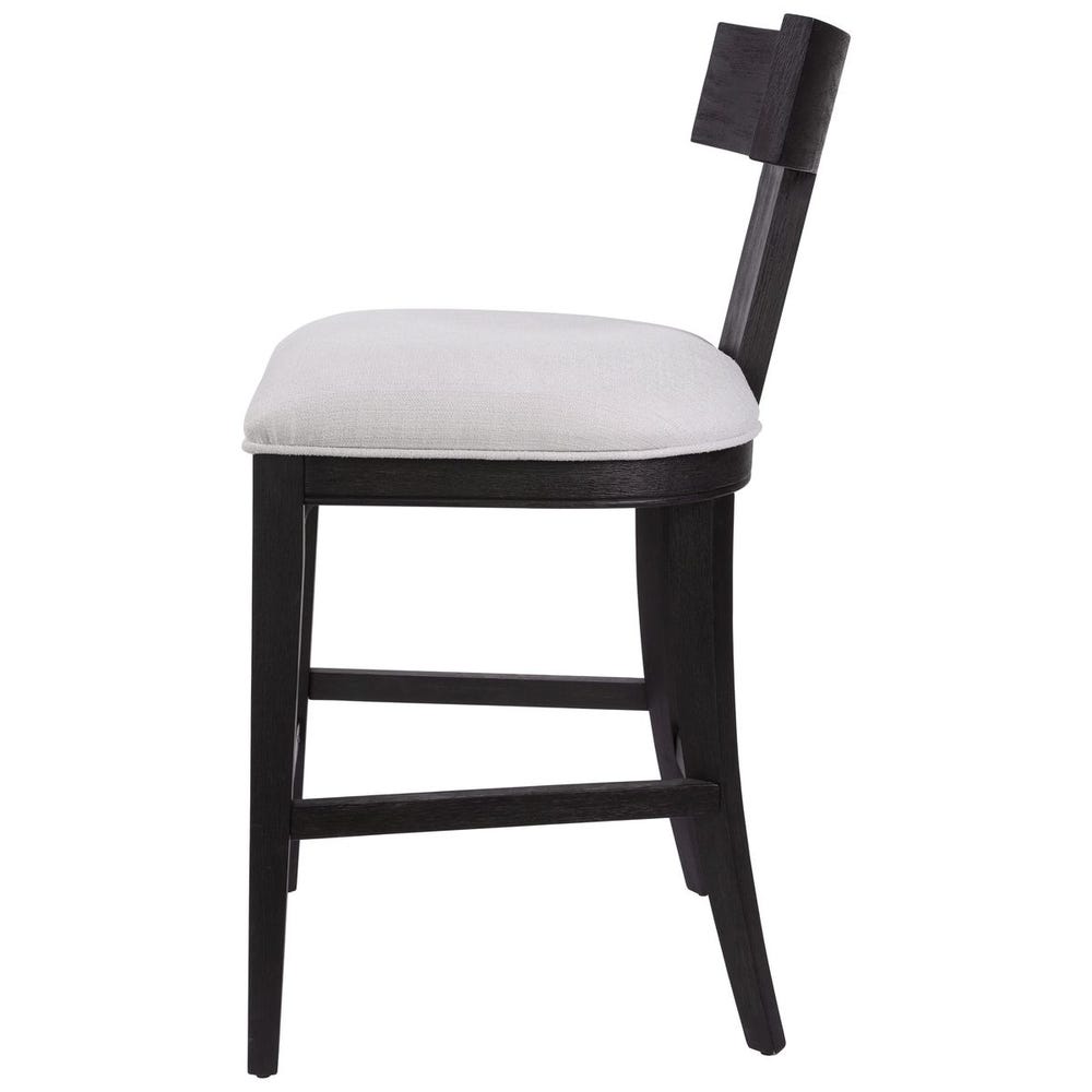 Idris Counter Stool, Charcoal - ergonomic design for comfort | Image 3 | InSTYLE Home & Rugs