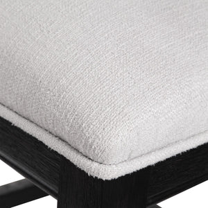 Idris Counter Stool, Charcoal - ergonomic design for comfort | Image 4 | InSTYLE Home & Rugs