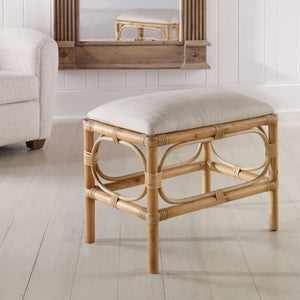 Laguna Small Bench, White - stylish bench for any space | Image 3 | InSTYLE Home & Rugs