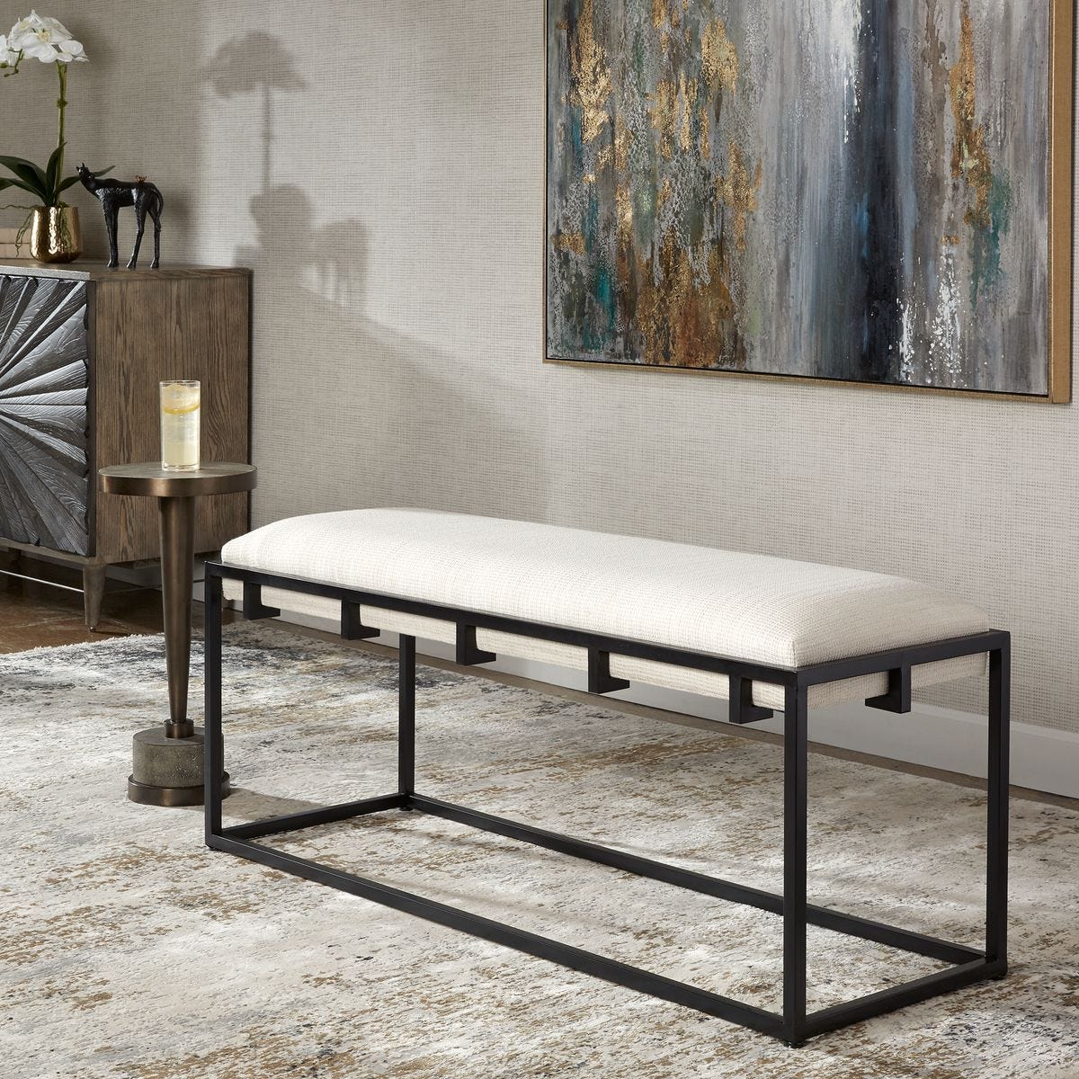 Paradox Bench - stylish bench for any space | Image 6 | InSTYLE Home & Rugs