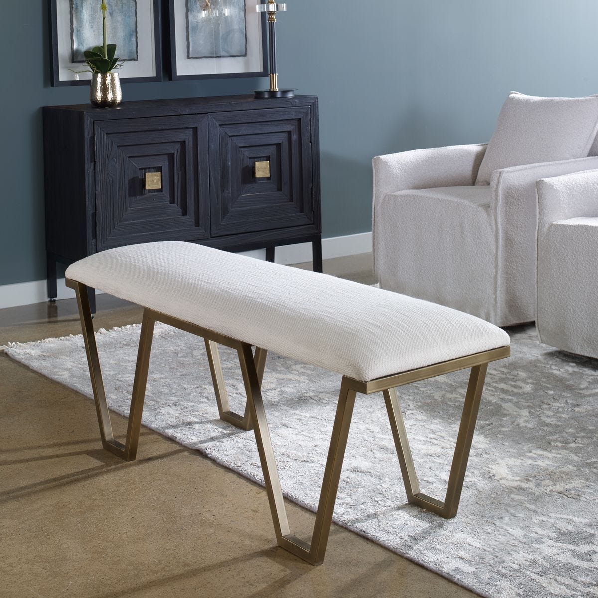 Farrah Bench - stylish bench for any space | Image 1 | InSTYLE Home & Rugs