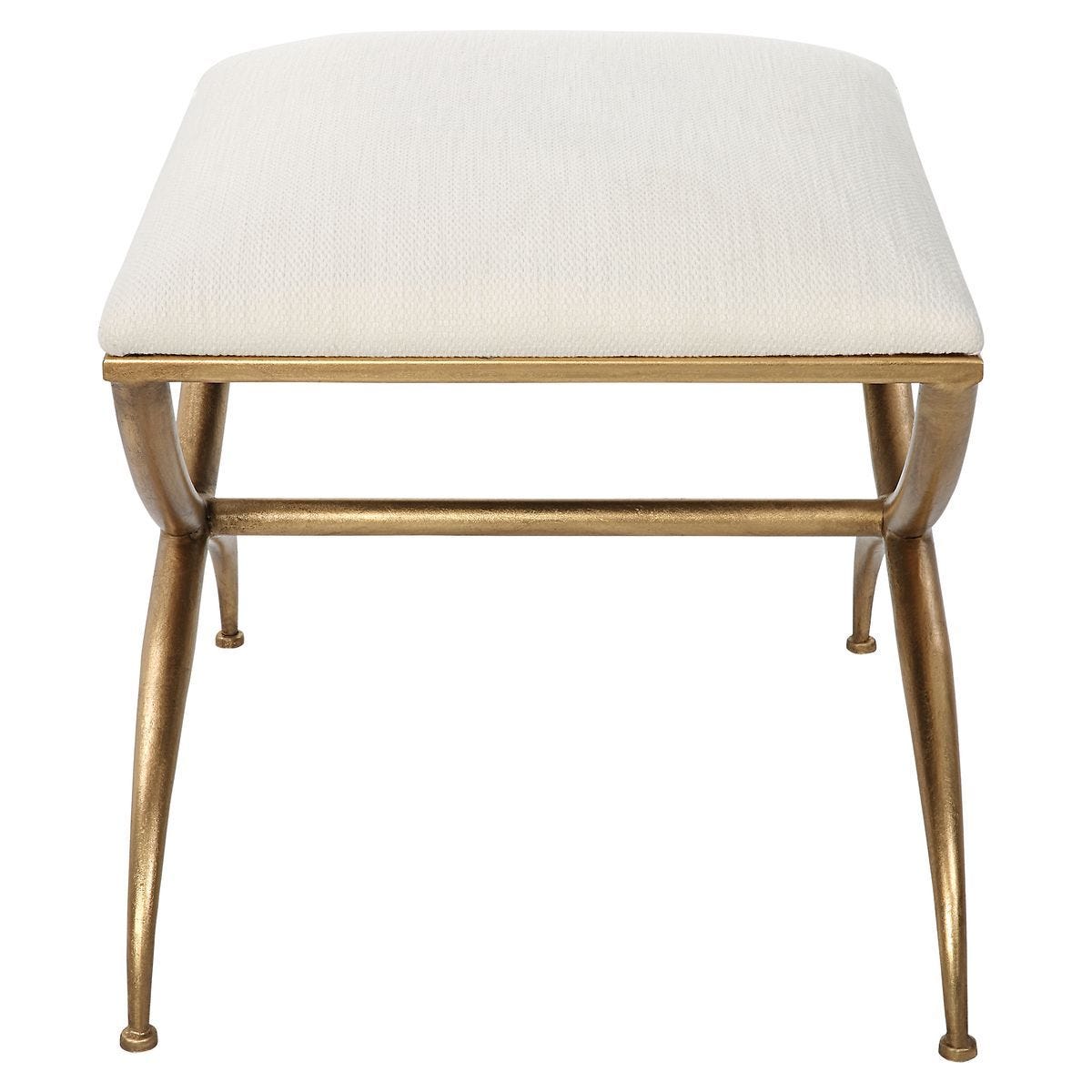 Crossing Small Bench, White - durable bench with modern style | Image 4 | InSTYLE Home & Rugs
