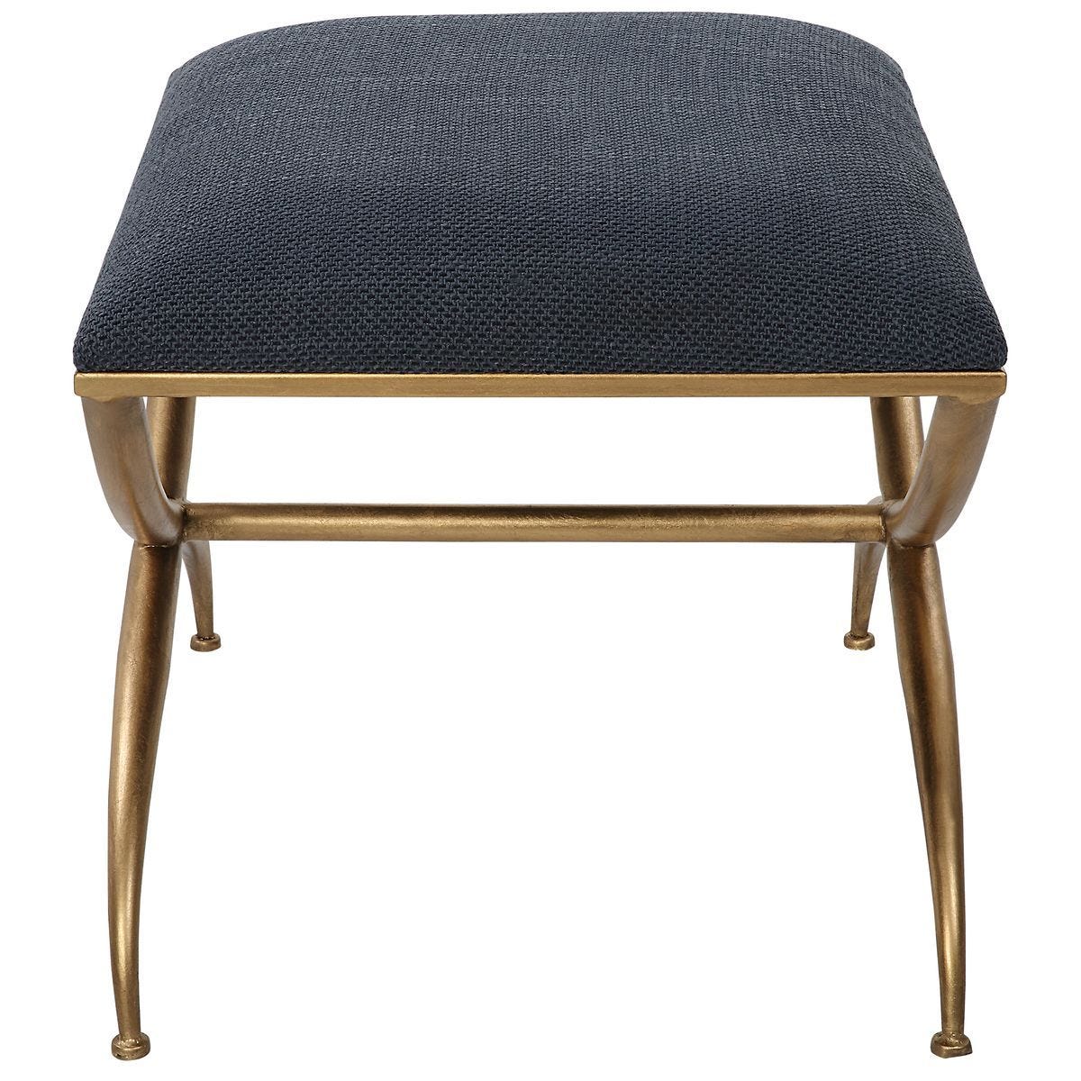 Crossing Small Bench, Navy - perfect for entryways or patios | Image 4 | InSTYLE Home & Rugs
