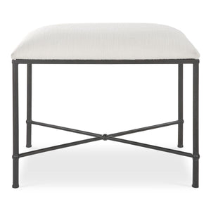 Avenham Small Bench, Black - stylish bench for any space | Image 2 | InSTYLE Home & Rugs
