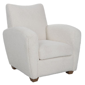 Teddy Accent Chair, Natural - compact accent chair for adding personality to any room | Image 4 | InSTYLE Home & Rugs