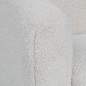 Teddy Accent Chair, Natural - compact accent chair for adding personality to any room | Image 7 | InSTYLE Home & Rugs