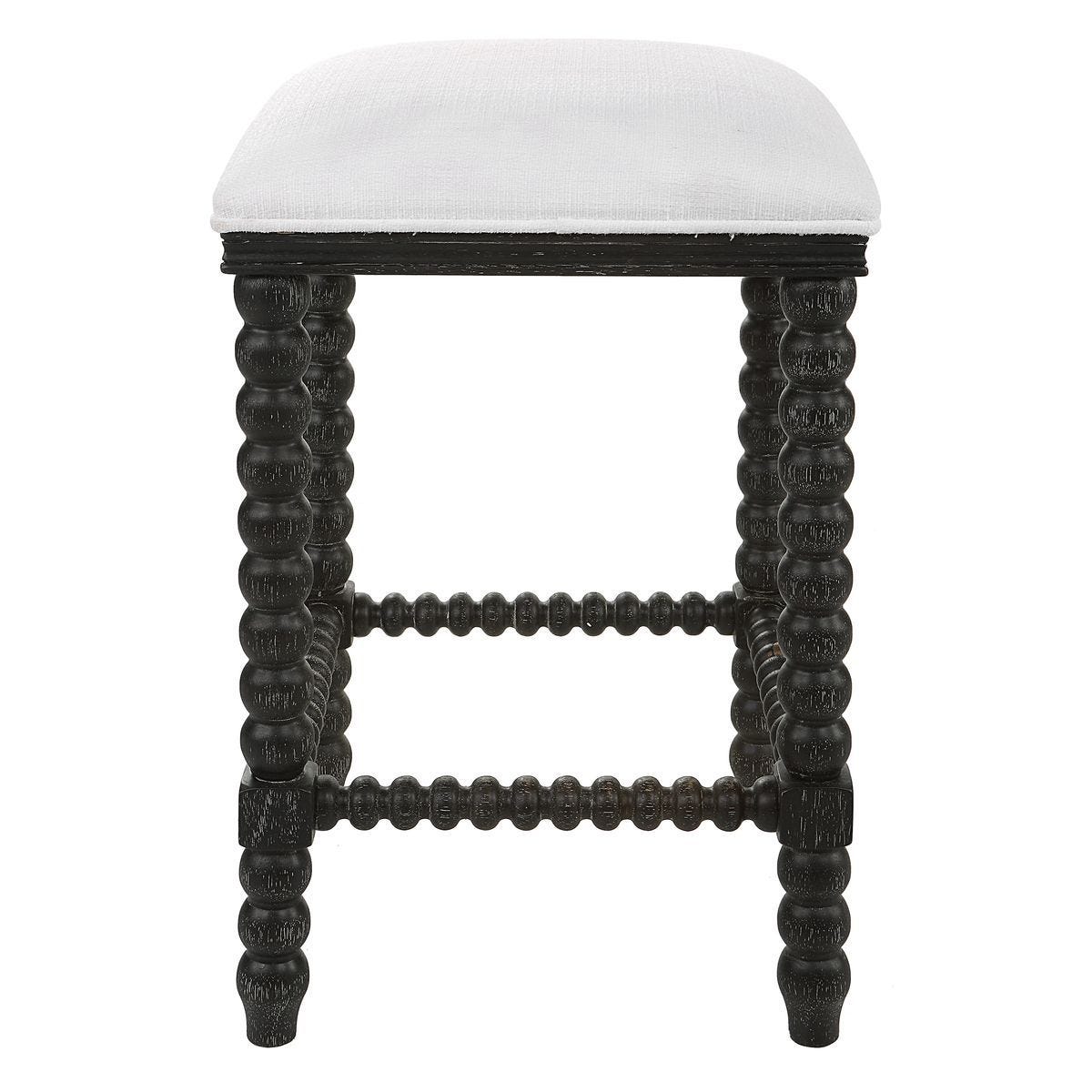 Pryce Counter Stool, Black - perfect for modern counters | Image 3 | InSTYLE Home & Rugs