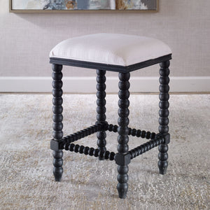 Pryce Counter Stool, Black - perfect for modern counters | Image 7 | InSTYLE Home & Rugs