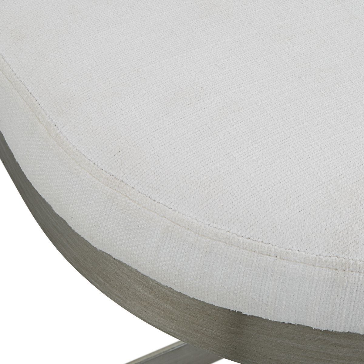 Ivanna Counter Stool, Silver - perfect for modern counters | Image 6 | InSTYLE Home & Rugs