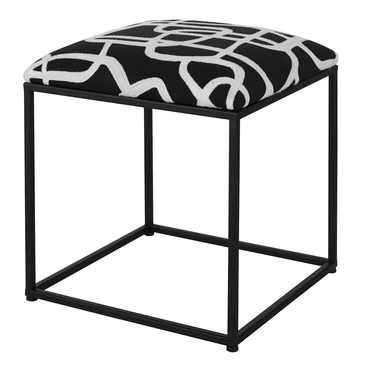Twists and Turns Accent Stool - available in various heights | Image 3 | InSTYLE Home & Rugs