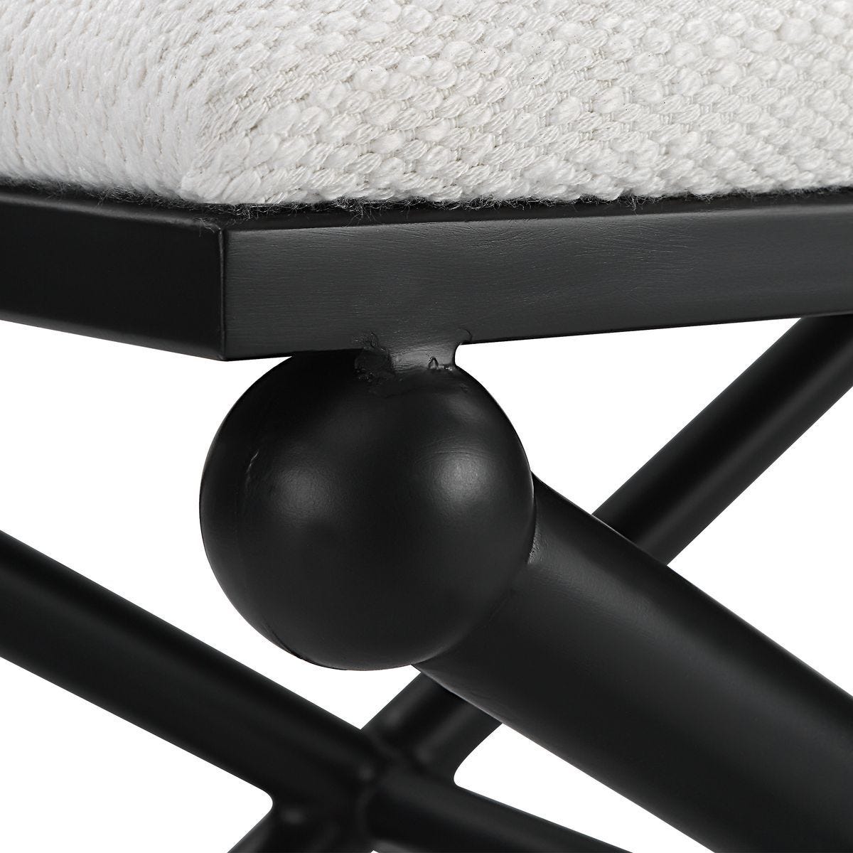 Andrews Small Bench - durable bench with modern style | Image 6 | InSTYLE Home & Rugs