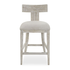Idris Counter Stool, White - perfect for modern counters | Image 2 | InSTYLE Home & Rugs
