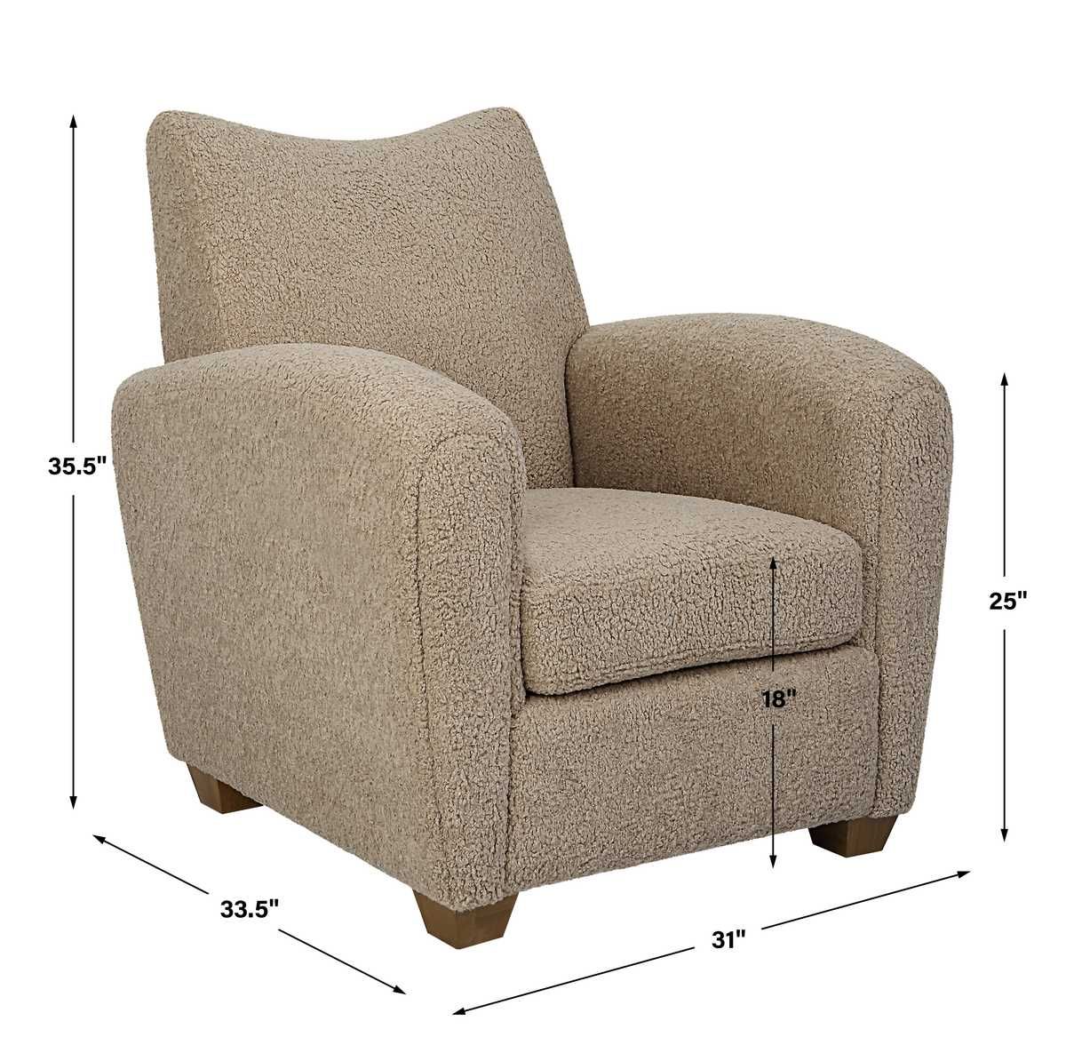 53077 - compact accent chair for adding personality to any room | Image 8 | InSTYLE Home & Rugs