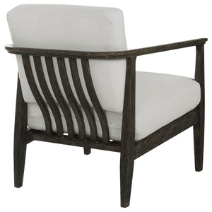 Brunei Accent Chair, White - stylish accent chair to elevate your living room decor | Image 5 | InSTYLE Home & Rugs