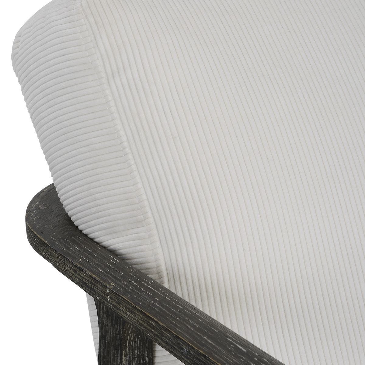 Brunei Accent Chair, White - stylish accent chair to elevate your living room decor | Image 6 | InSTYLE Home & Rugs