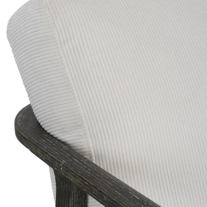 Brunei Accent Chair, White - stylish accent chair to elevate your living room decor | Image 6 | InSTYLE Home & Rugs