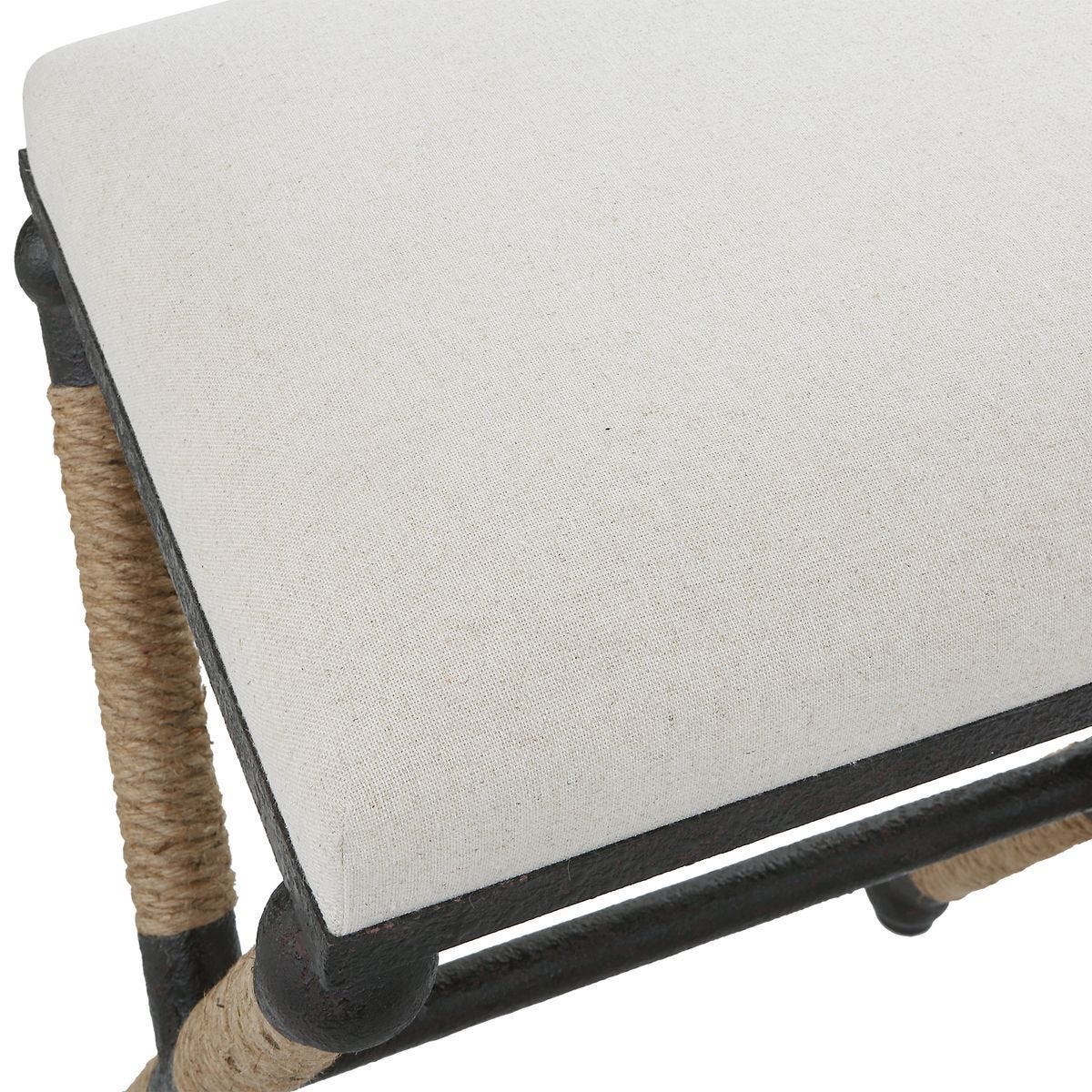 Firth Counter Stool, Oatmeal - perfect for modern counters | Image 4 | InSTYLE Home & Rugs