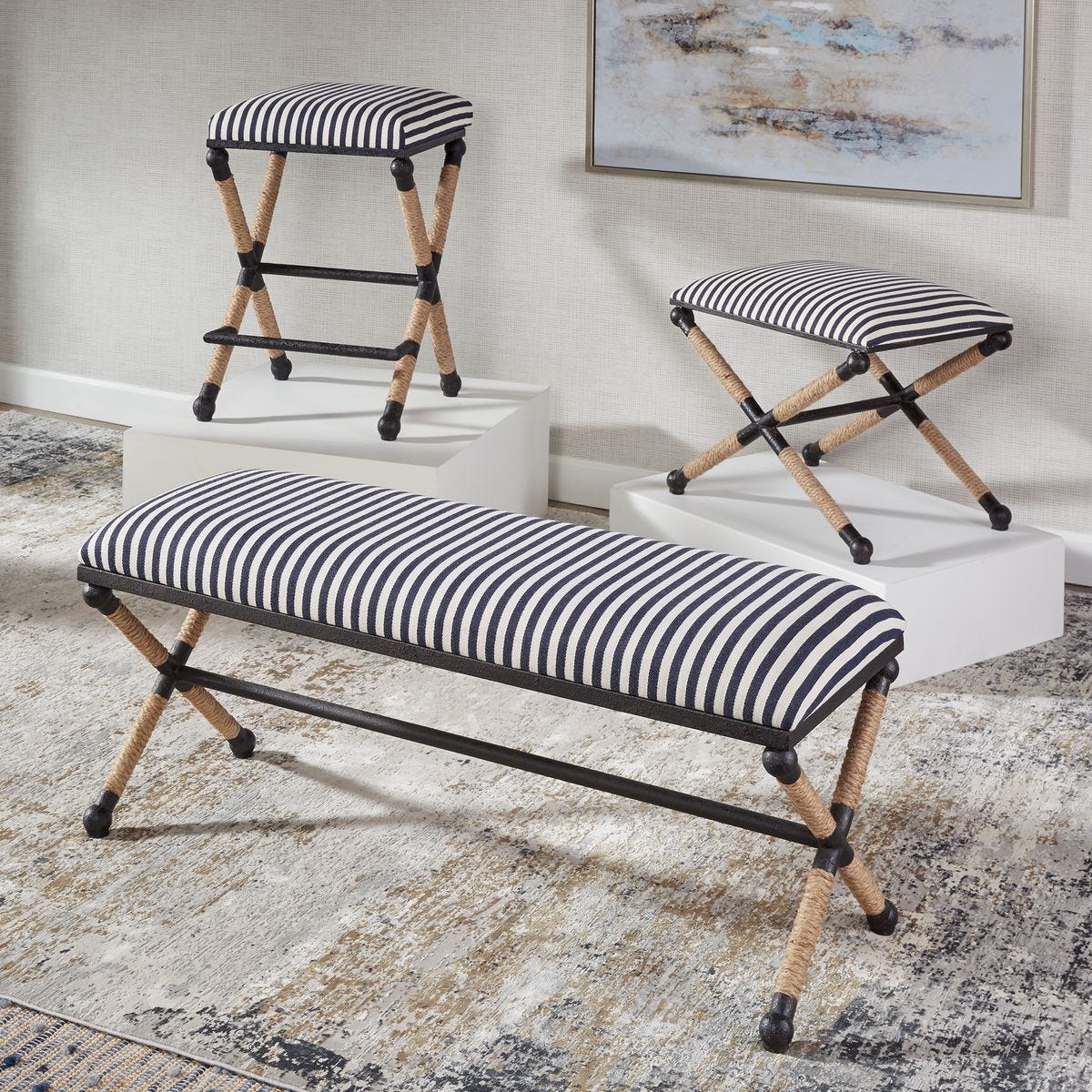 Braddock Counter Stool - perfect for modern counters | Image 6 | InSTYLE Home & Rugs