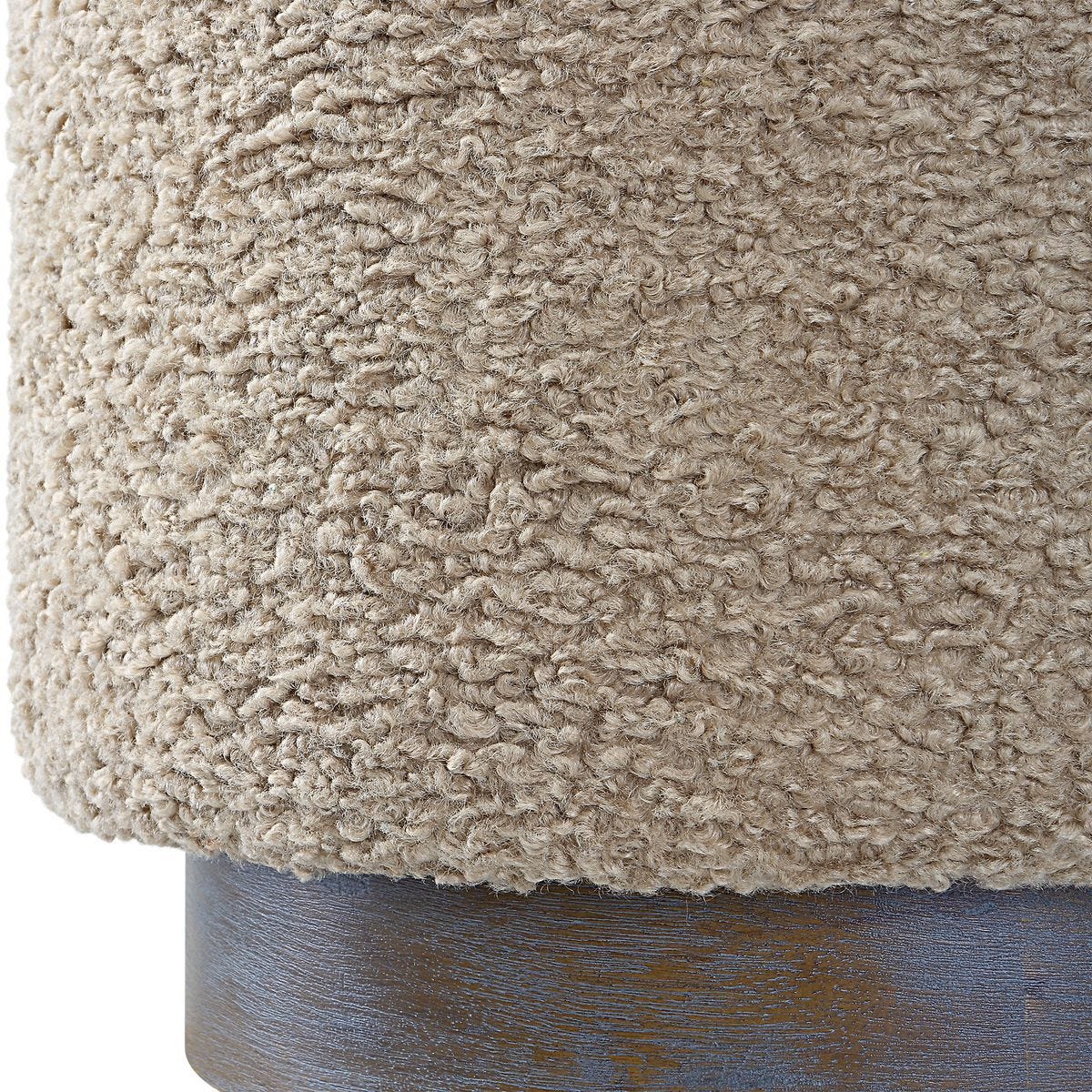 Avila Ottoman, Latte - comfortable ottoman for any room | Image 4 | InSTYLE Home & Rugs