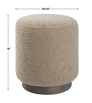 Avila Ottoman, Latte - comfortable ottoman for any room | Image 5 | InSTYLE Home & Rugs