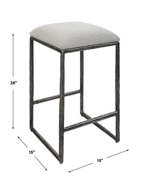 Brisbane Counter Stool - ergonomic design for comfort | Image 8 | InSTYLE Home & Rugs