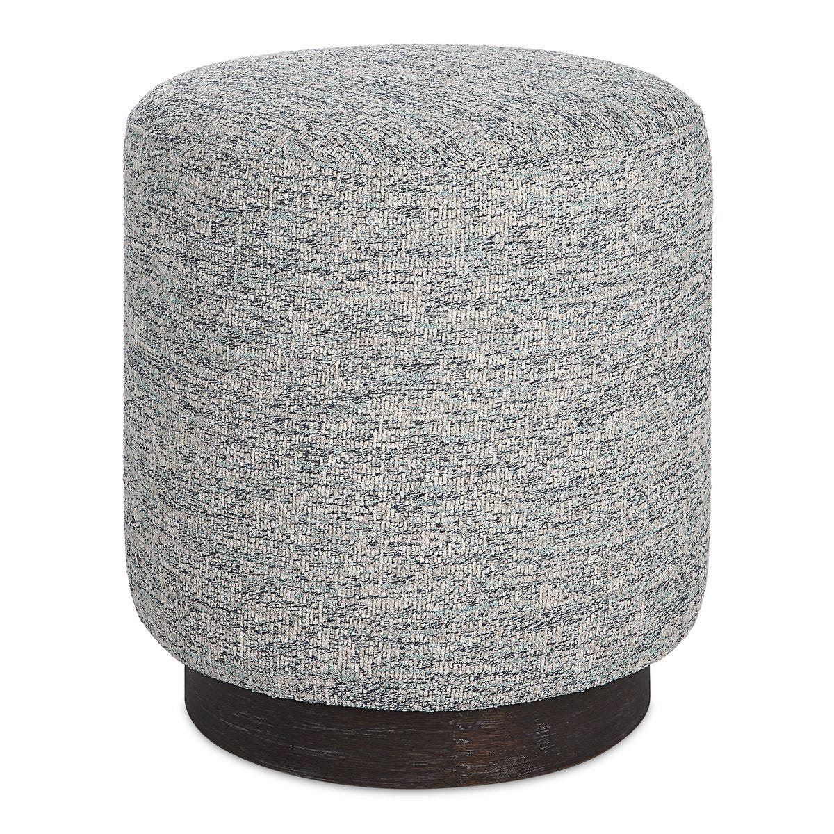 Avila Ottoman, Tweed - chic ottoman for living rooms | Image 2 | InSTYLE Home & Rugs