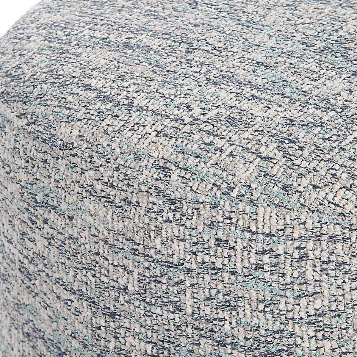 Avila Ottoman, Tweed - chic ottoman for living rooms | Image 3 | InSTYLE Home & Rugs
