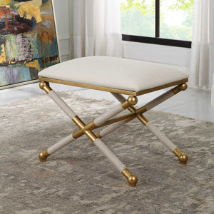 Socialite Small Bench - stylish bench for any space | Image 1 | InSTYLE Home & Rugs