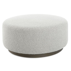 Avila Ottoman, Large, Gray - comfortable ottoman for any room | Image 2 | InSTYLE Home & Rugs