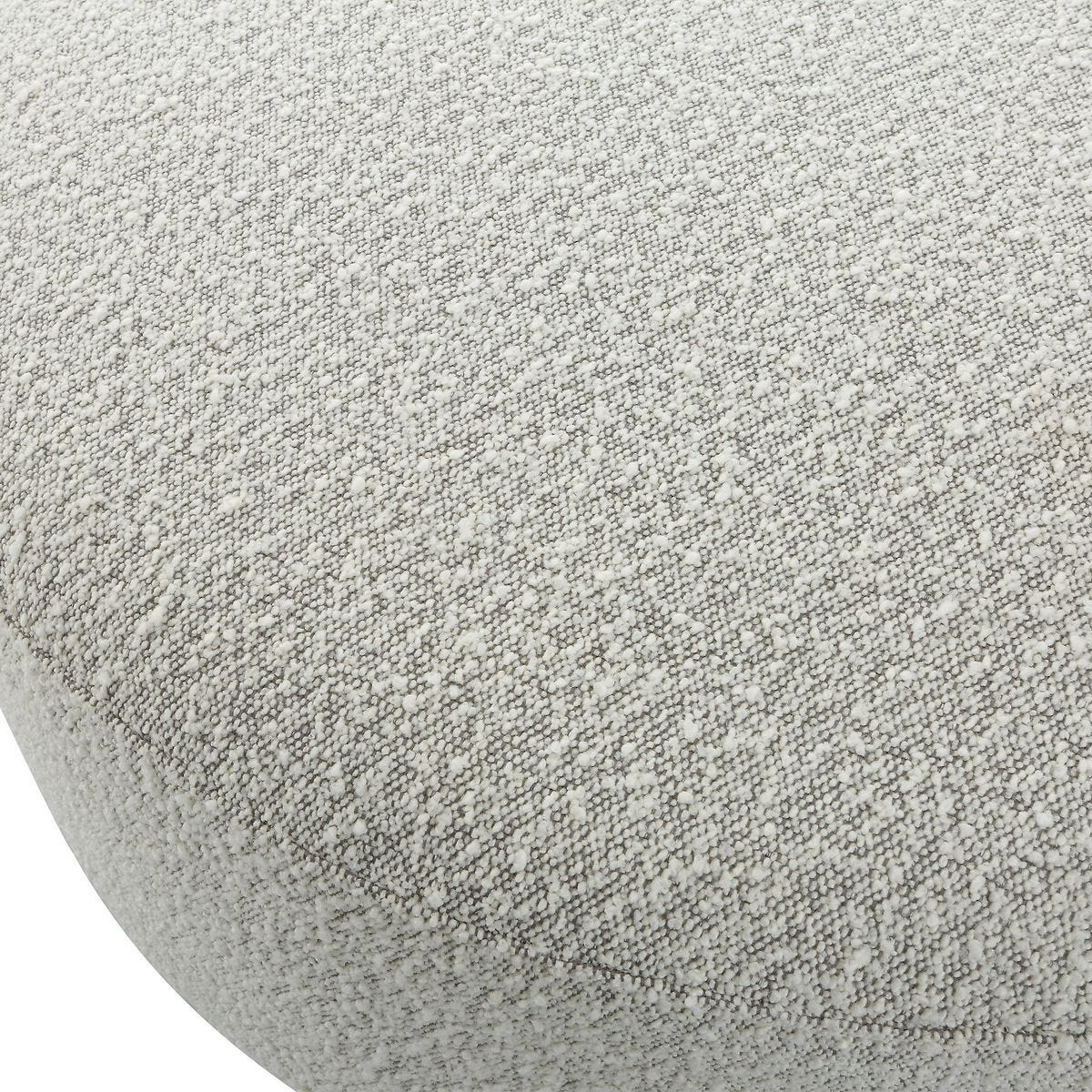 Avila Ottoman, Large, Gray - comfortable ottoman for any room | Image 4 | InSTYLE Home & Rugs