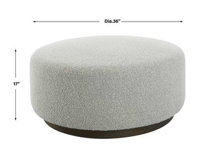 Avila Ottoman, Large, Gray - comfortable ottoman for any room | Image 7 | InSTYLE Home & Rugs