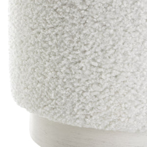 Avila Ottoman, White - perfect footrests with style | Image 3 | InSTYLE Home & Rugs