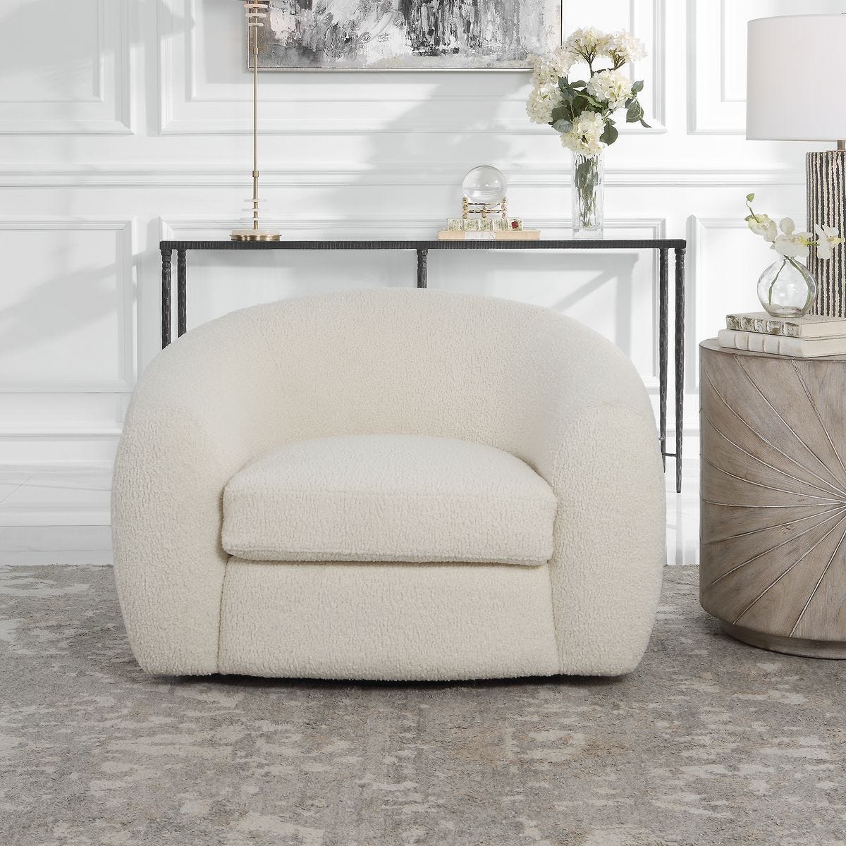 Capra Swivel Chair - variety of styles from classic to contemporary | Image 10 | InSTYLE Home & Rugs