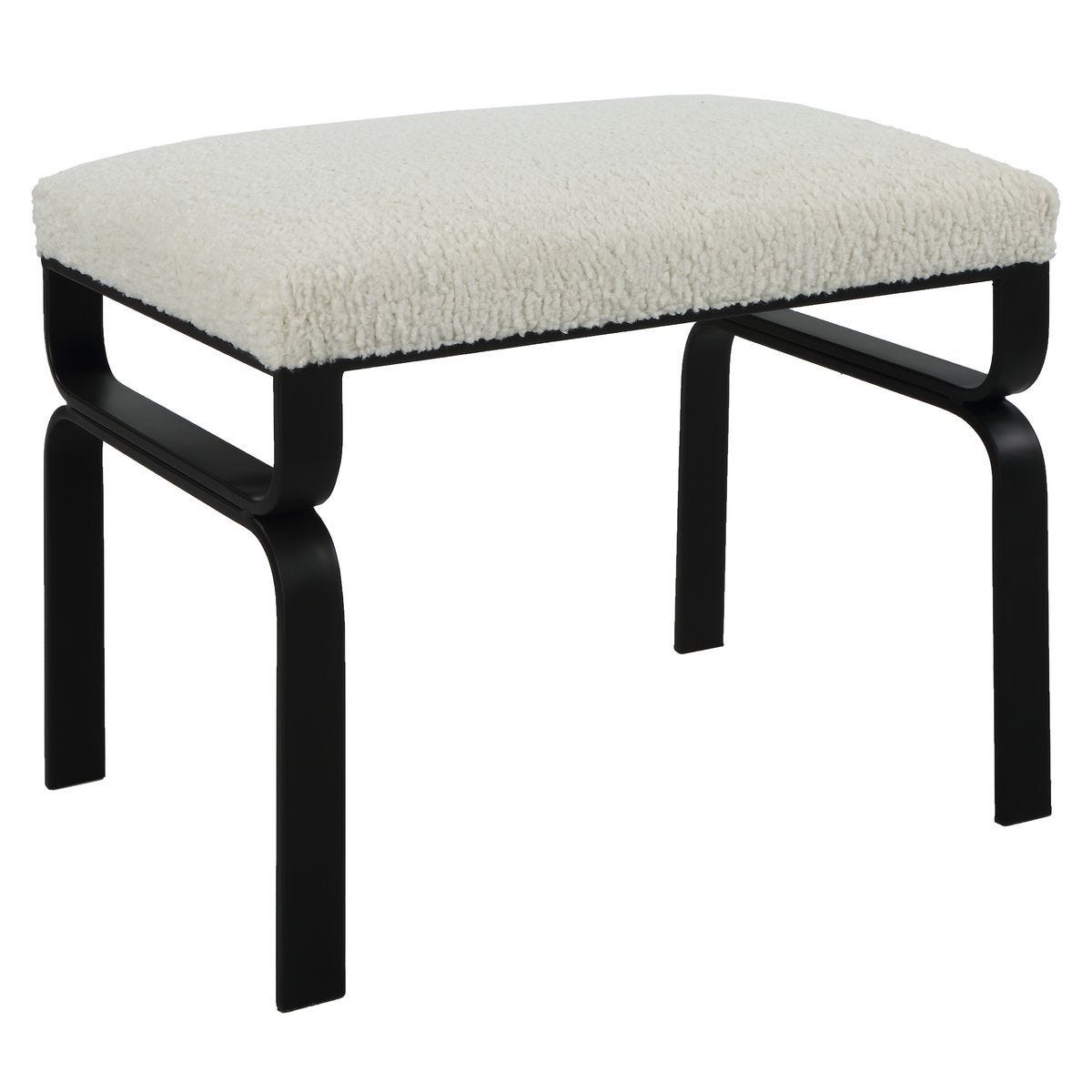 Diverge Small Bench - durable bench with modern style | Image 3 | InSTYLE Home & Rugs