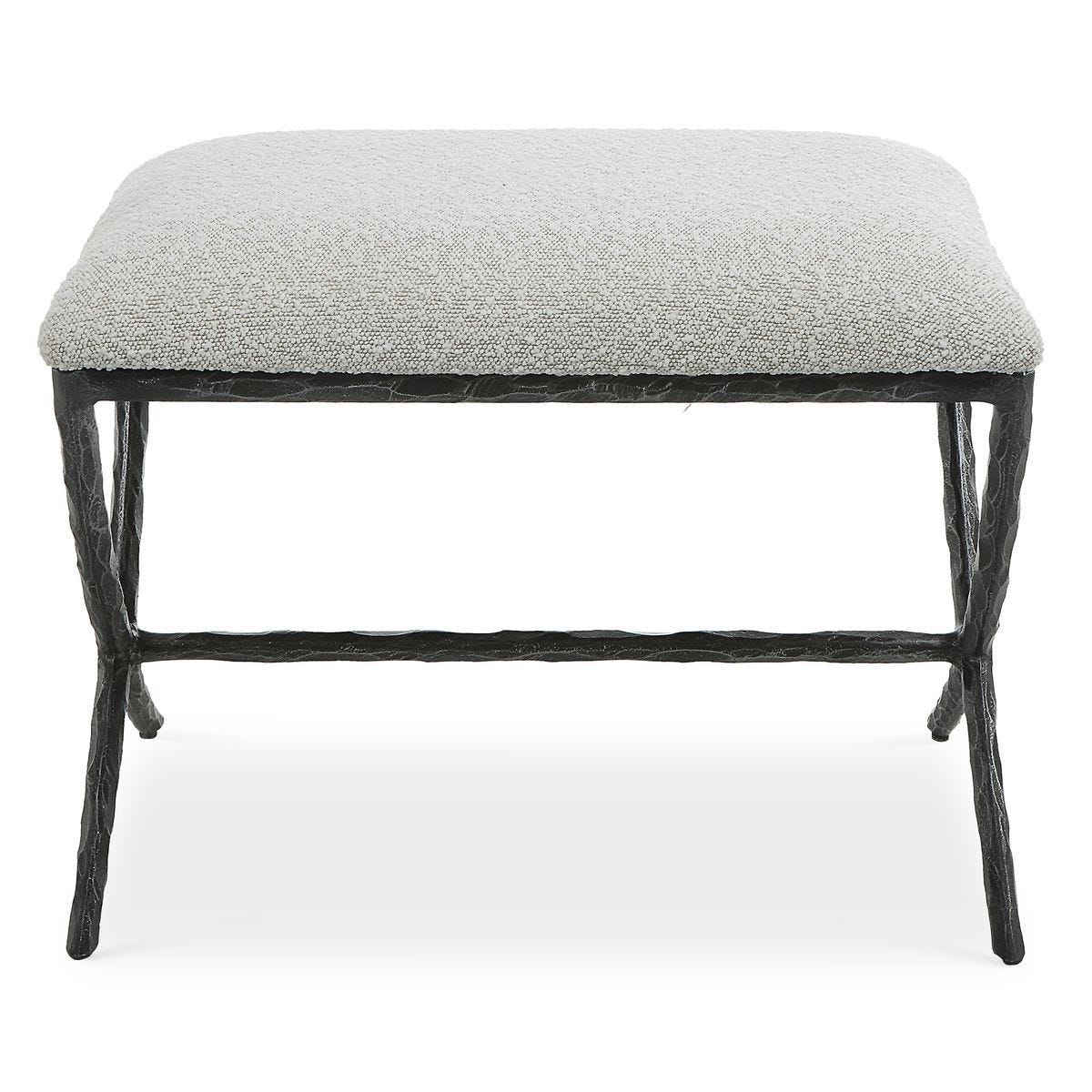 Brisby Small Bench - durable bench with modern style | Image 2 | InSTYLE Home & Rugs