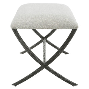 Brisby Small Bench - durable bench with modern style | Image 4 | InSTYLE Home & Rugs